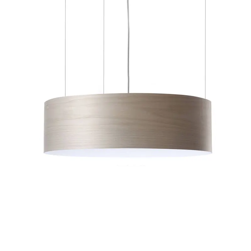 LZF Gea Slim lampa wisząca 0-10V ściemniana, szara