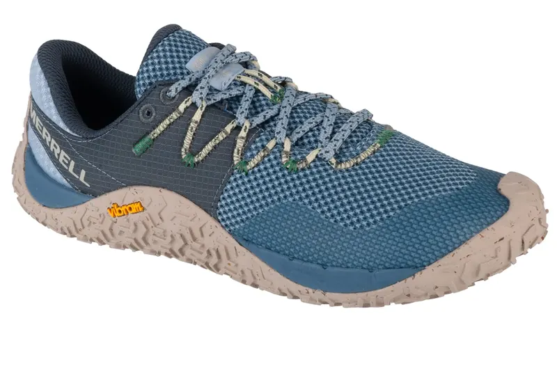 Merrell Trail Glove 7 J068186, Damskie, Niebieskie, buty do biegania, tkanina, rozmiar: 37