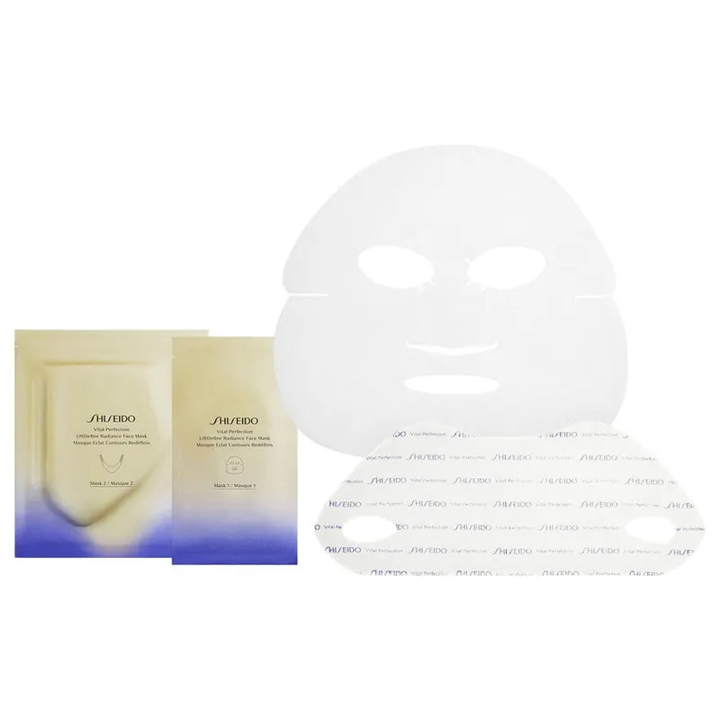 Shiseido Vital Liftdefine Radiance Maschera twarz 6 sztuk