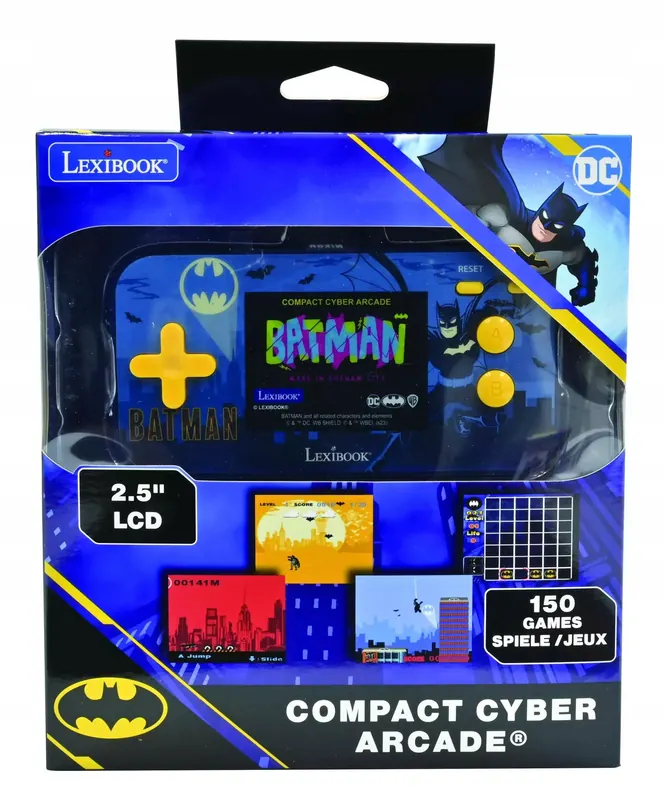 Konzola Batman Compact II Cyber Arcade Lexibook JL2367BAT