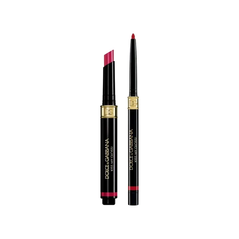 Błyszczyk Dolce&Gabbana Kiss My Gloss! Zestaw do ust Kolor 04 Gossip Red