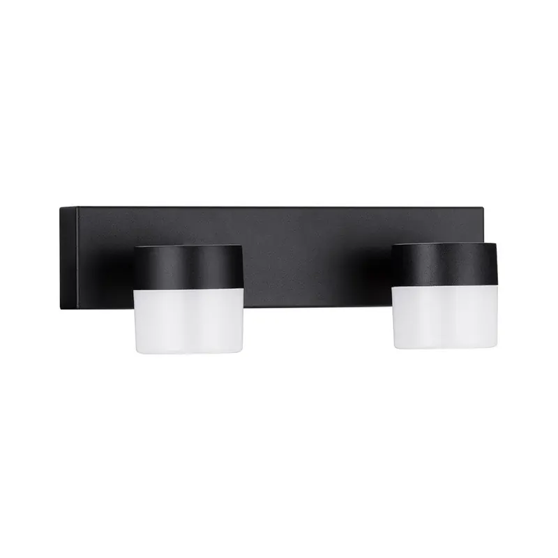 Aluminiowy kinkiet LED w kolorze matowej czerni Teko – Nova Luce