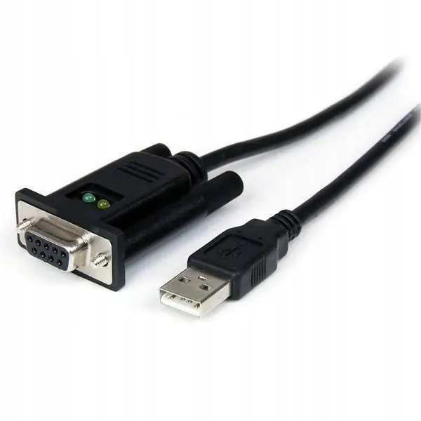 StarTech.com ICUSB232FTN przejściówka Usb 2.0 A DB-9 Czarny