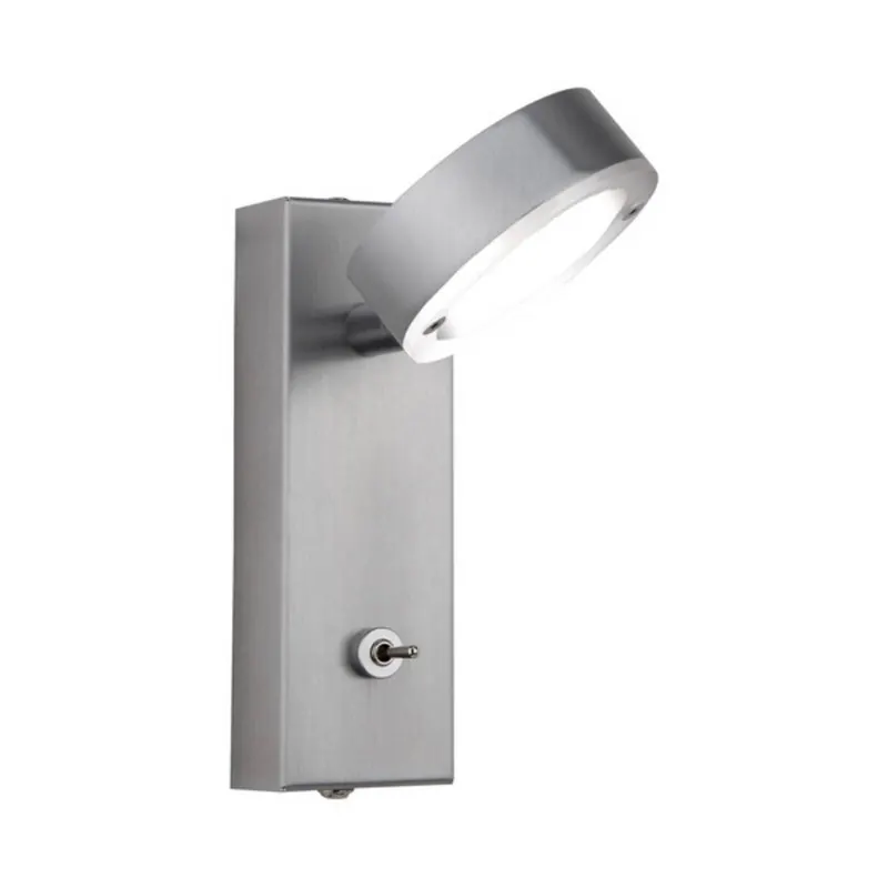 Lampa ścienna LED SATURNA z włącznikiem