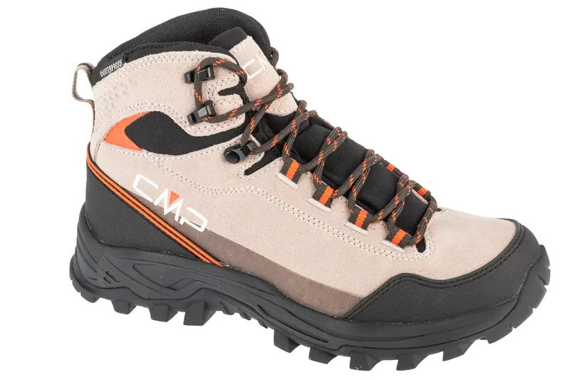 CMP Myzar Mid 3Q15856-19PT, Damskie, Beżowe, buty trekkingowe, skóra zamszowa, rozmiar: 38