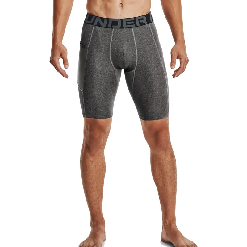 UNDER ARMOUR techniczne spodenki kompresyjne UA HG Armour Lng Shorts szare (L)