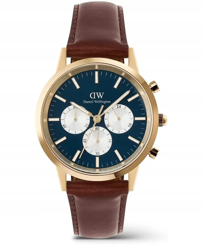Zegarek męski Daniel Wellington Iconic St Mawes Arctic Panda Gold