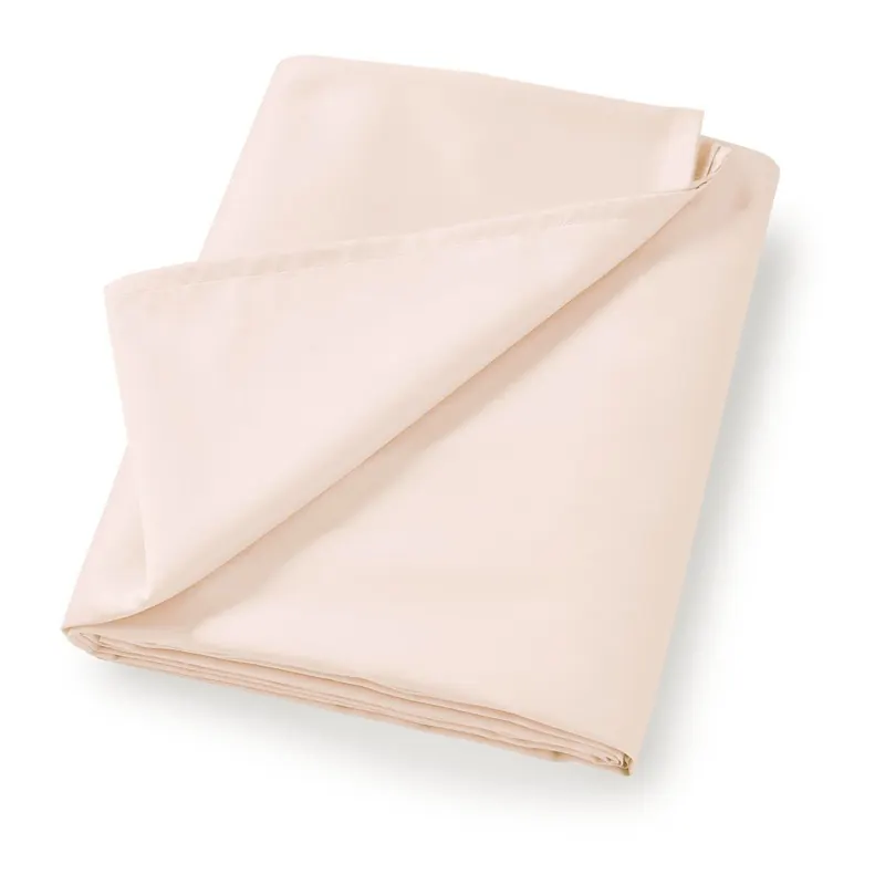 Beżowe prześcieradło z satyny bawełnianej 275x275 cm Cotton Sateen – Bianca