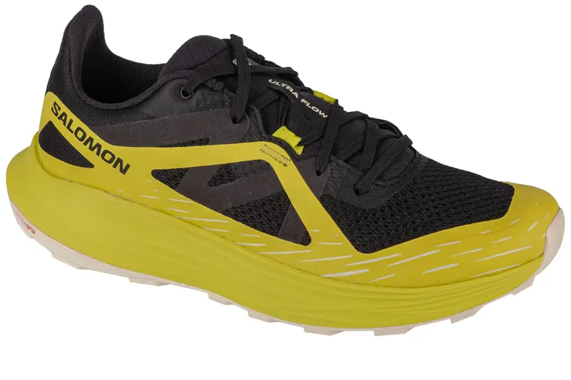 Salomon Ultra Flow 474625, Męskie, Żółte, buty do biegania, tkanina, rozmiar: 42