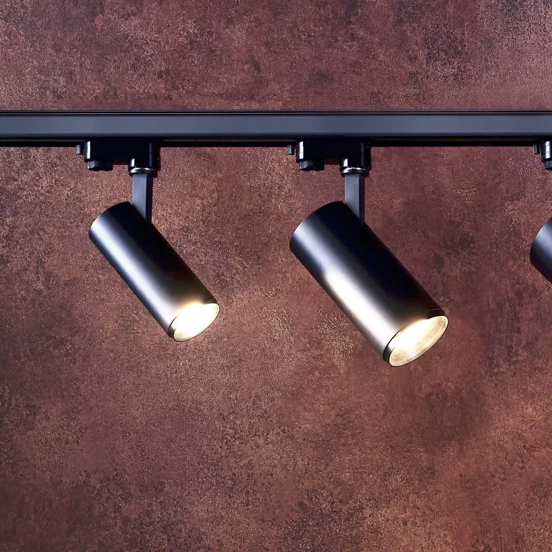 Reflektor szynowy LED Lucea 3-fazowy 30 W czarny