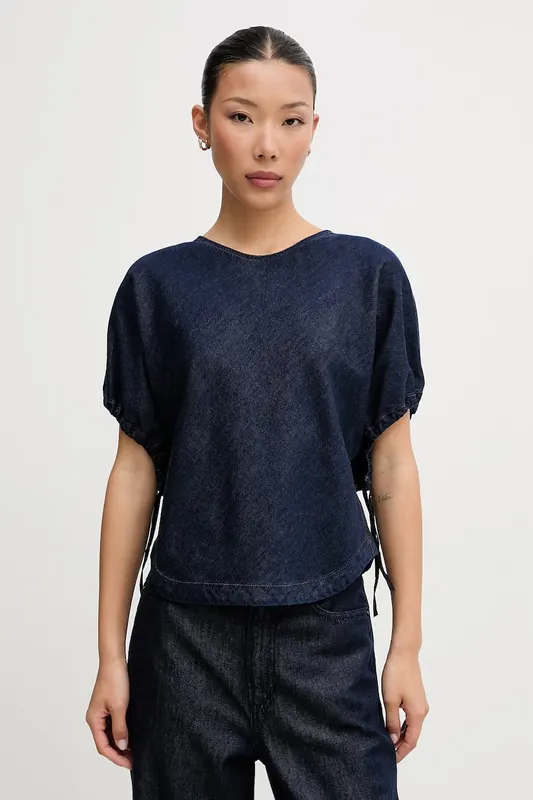rag & bone bluzka damska jeansowa Laura