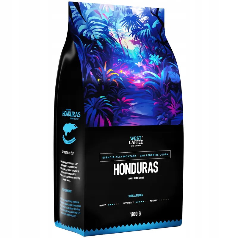 Kawa ziarnista Honduras 1kg Świeżo Palona 100% Arabica Esencia Alta Montana