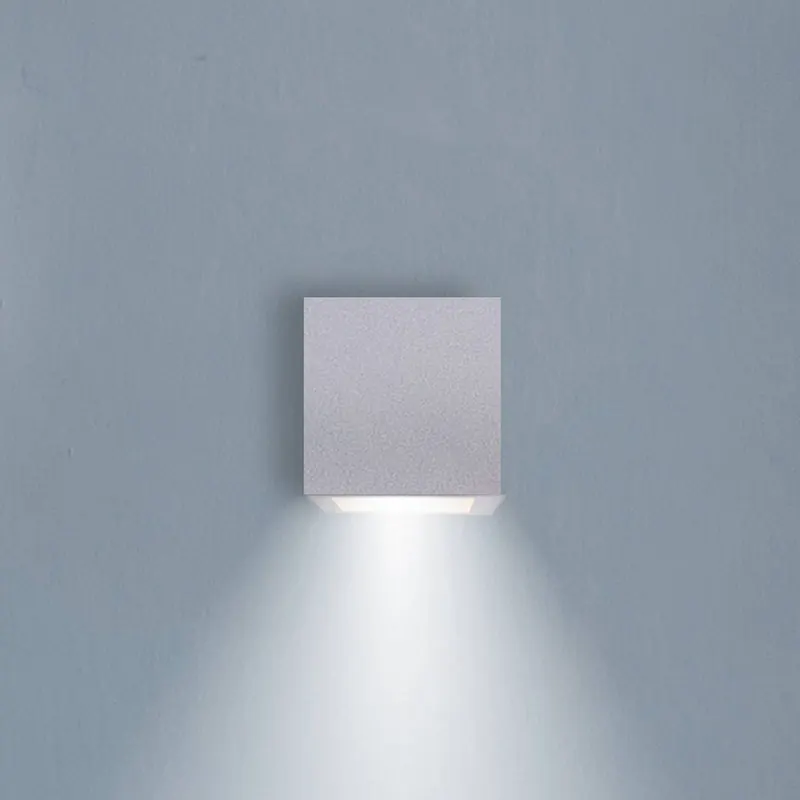Newgarden kinkiet LED Box 8, biały, 7,5x7,5cm