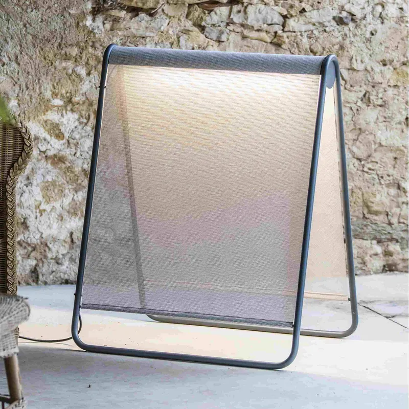 Lampa tarasowa LED Cadaqués, beżowa