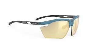 Okulary Rudy Project MAGNUS LIGHT TEAL MATTE - Multilaser Gold (one size)