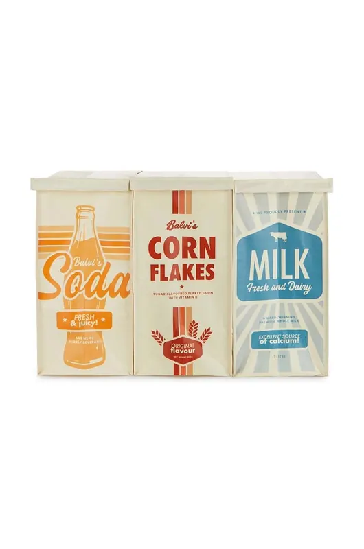 Balvi torba na zakupy Retro 45 x 66 x 35 cm 3-pack