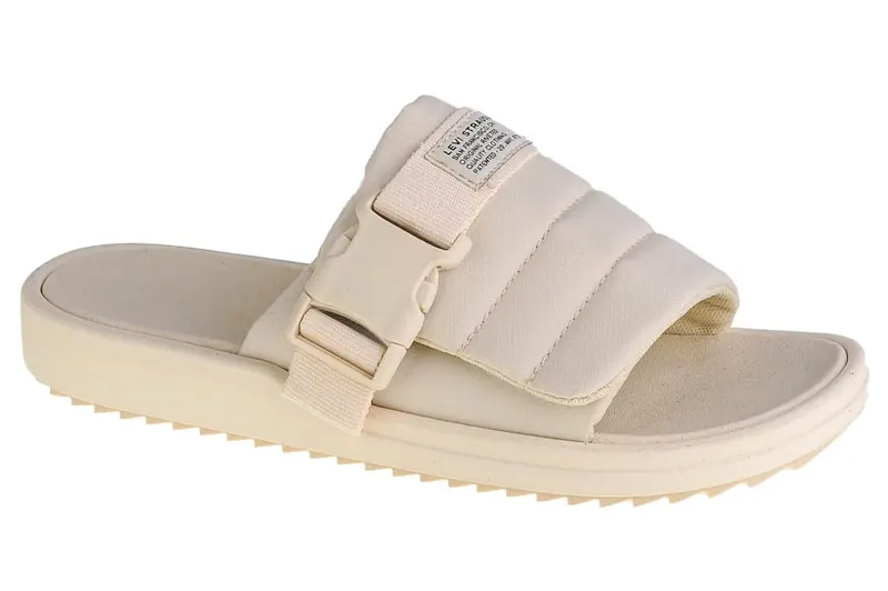 Levi's Tahoma 234236-1701-100, Damskie, Białe, klapki, tkanina, rozmiar: 36