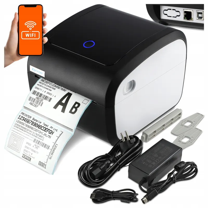 Tepelná tlačiareň kuriérskych štítkov Xprinter XP-423B Usb Lan WiFi