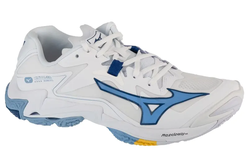 Mizuno Wave Lightning Z8 V1GA240097, Unisex, Białe, buty do siatkówki, syntetyk, rozmiar: 44,5