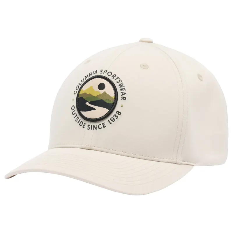 Columbia Lost Lager 3D Stretch Snapback 2159001278, Unisex, Beżowe, czapki z daszkiem, poliester, rozmiar: One size