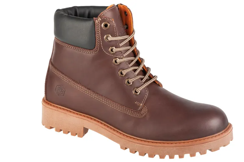 Lumberjack River 2 SMH6901-001-B01-CE001, Męskie, Brązowe, trapery, nubuk, rozmiar: 46