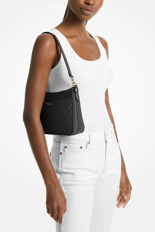 Michael Kors Medium Pochette Crossbody Bag Black Maat: OS | Schoudertassen Outlet | Dames | Zwart