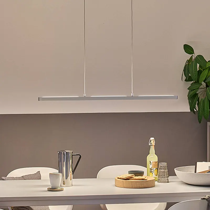 Lampa wisząca LED Paulmann Lento, chrom, 100 cm, światło skierowane w górę/w
