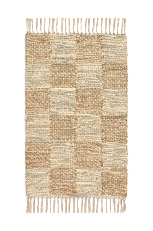Calma House dywan podłogowy jutowy 90 x 150 cm