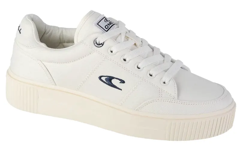 O'Neill Sunset CVS Wmn Low 90221009-1FG, Damskie, Białe, buty sneakers, tkanina, rozmiar: 38