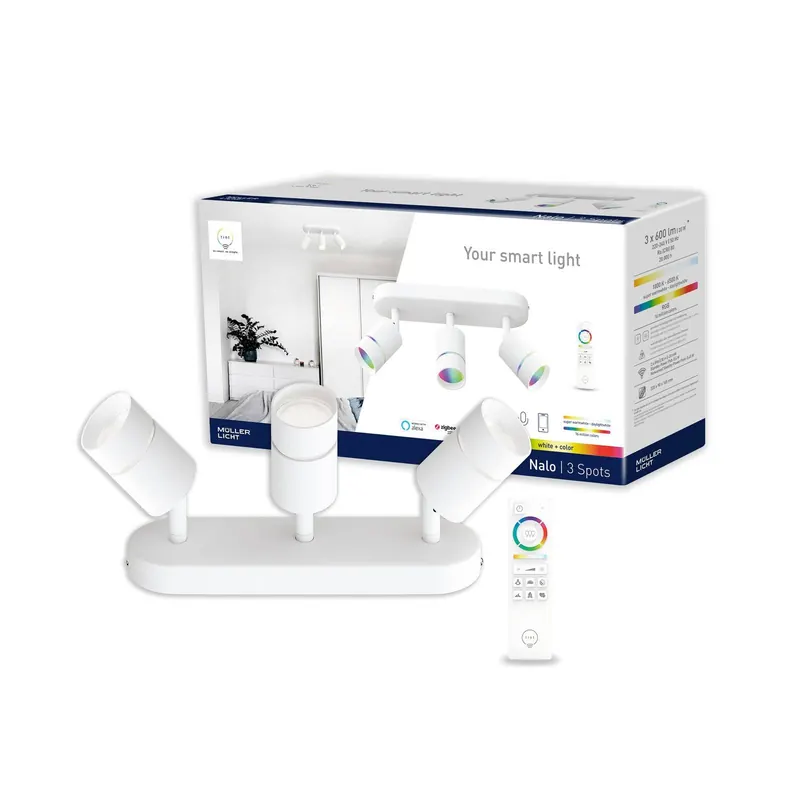 Müller Licht tint Nalo spot LED, 3-punktowy