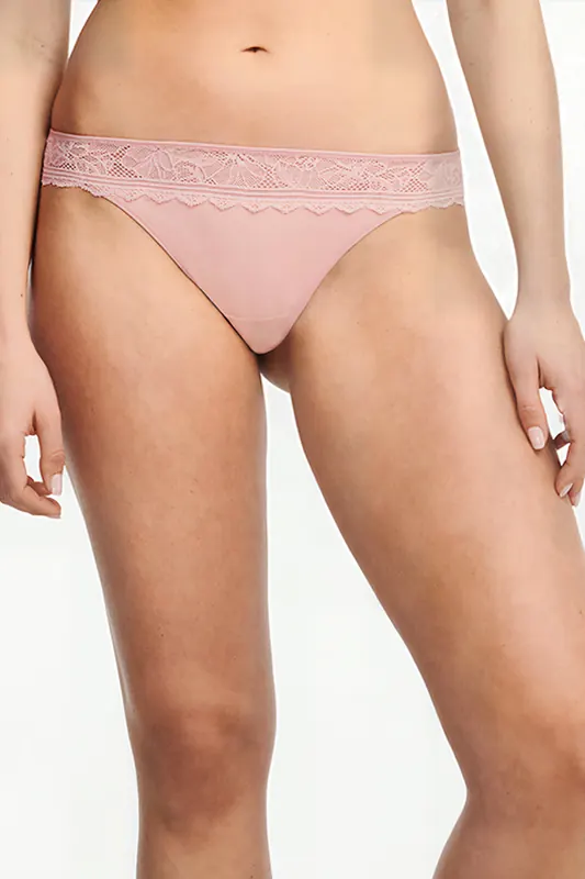 Chantelle Co Bo. Tanga Std Std W. English Rose Maat: 40 | Slipjes Outlet | Dames | Roze