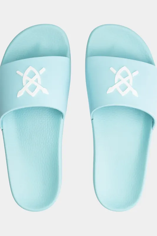 Daily Paper Resliders Blue Maat: 38 | Slippers Outlet | Unisex | Blauw