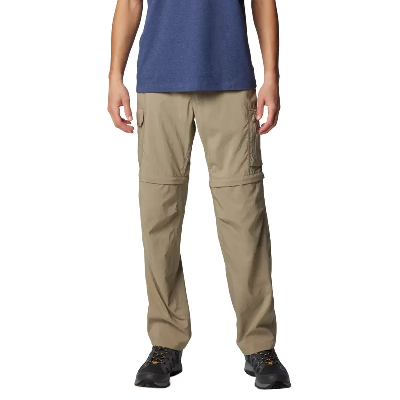 Columbia Silver Ridge Utility Convertible Pant 2012962221, Męskie, Beżowe, spodnie, poliester, rozmiar: 30-32