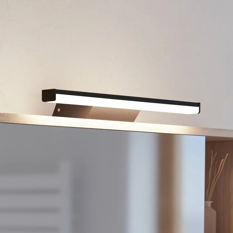 Lampa stojąca Rinroe, wysokość 140,5 cm, czarny, stal