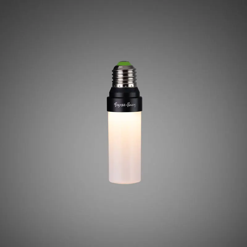 Buster + żarówka LED Punch E27 5W 2700K s ściemnianiem