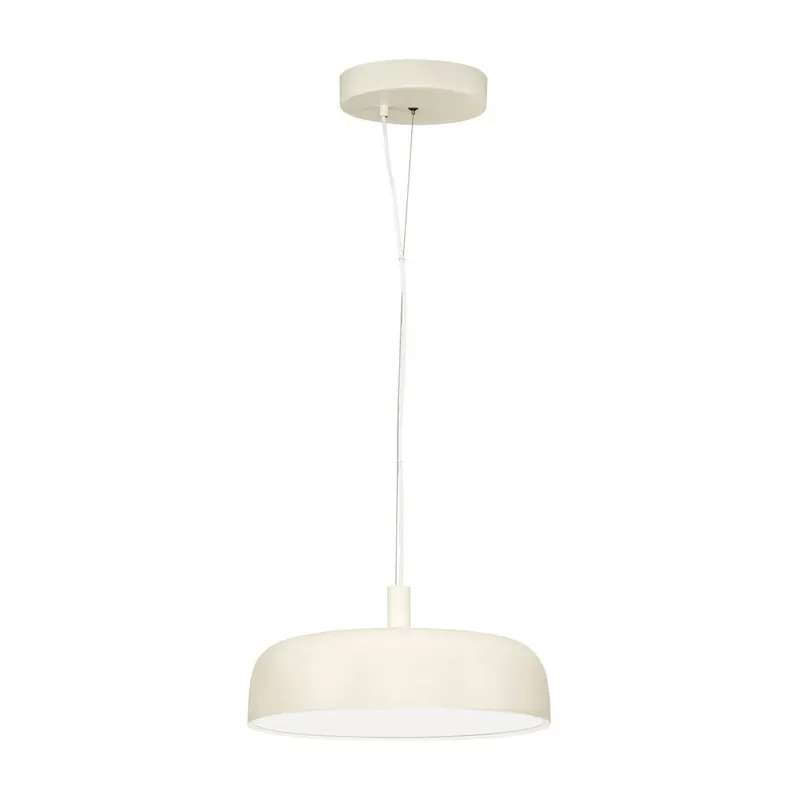 Kremowa aluminiowa lampa wisząca LED ze ściemniaczem ø 40 cm Noelia – Nova Luce