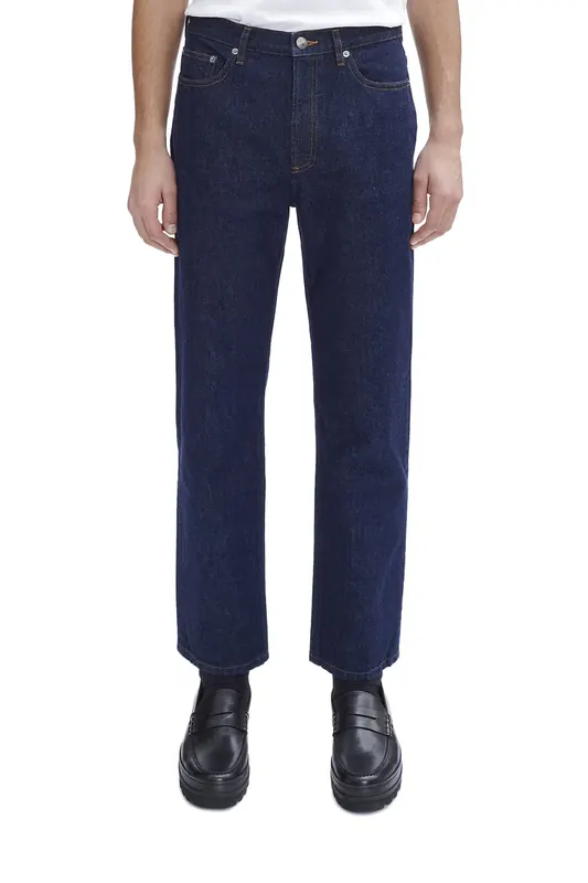 A.P.C. Unisex Jeans Martin Washed Indigo Maat: W29 | Straight Jeans Outlet | Unisex | Blauw