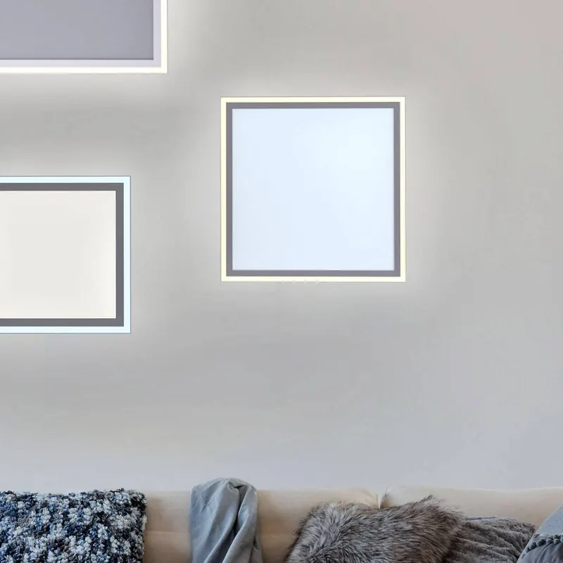 Lampa sufitowa LED Edging, tunable white 46x46 cm