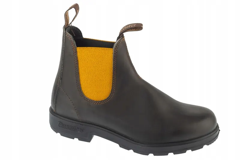 Blundstone Chelsea Boots (46) Unisex Sztyblety Nubuk Brązowy