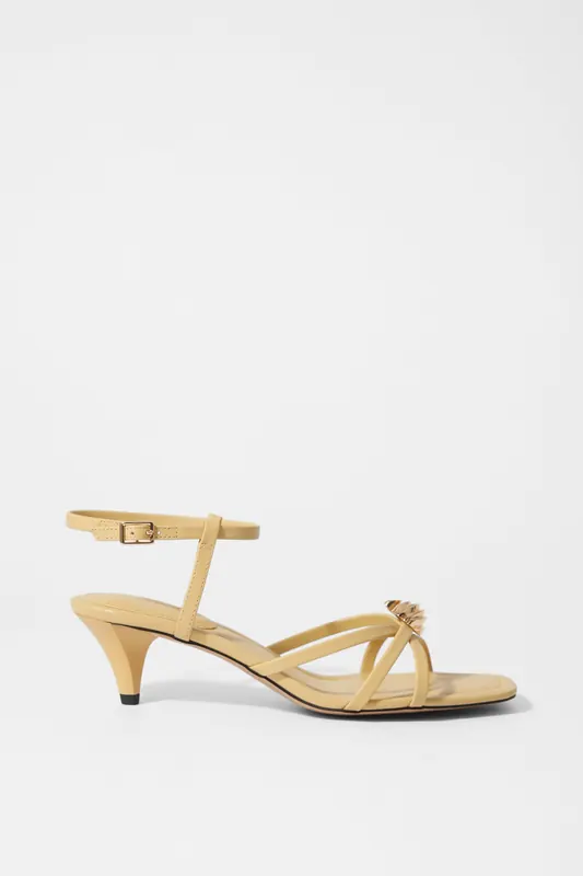 & Other Stories Ethel Sandalette Yellow Maat: 36 | Sandalen Outlet | Dames | Geel