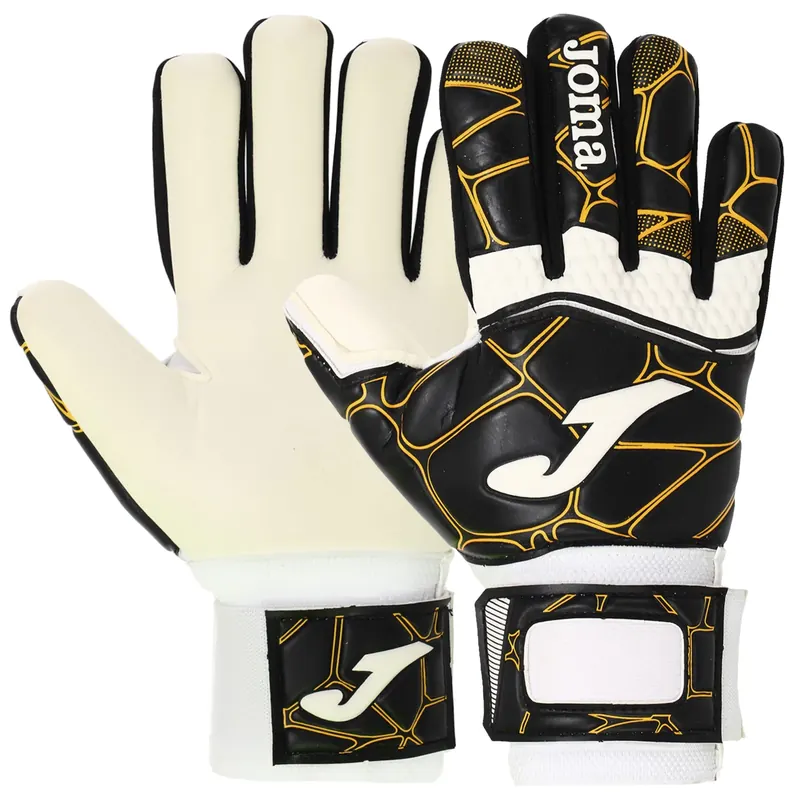 Joma GK-Pro Goalkeeper Gloves 400908-109, Męskie, Czarne, Rękawice bramkarskie, Lateks, rozmiar: 9