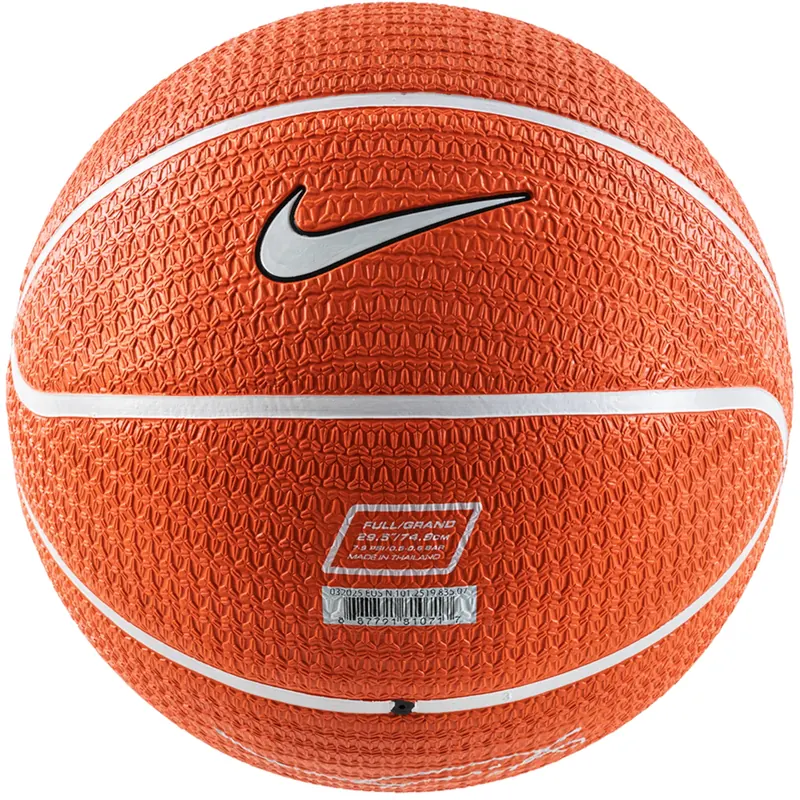 Nike Playground 8P Kobe Bryant Deflated Ball N1012519-835, Unisex, Pomarańczowe, piłki do koszykówki, Guma, rozmiar: 7