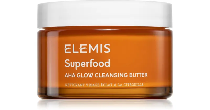Elemis Odżywka Superfood AHA maschera rozświetlający płyn do mycia twarzy 90 ml