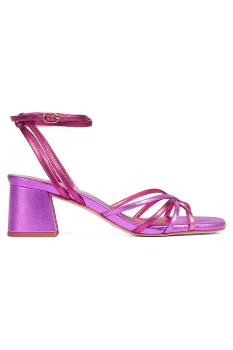 LK Bennett Starlet Tie Sandal Fuchsia Maat: 38 | Sandalen Outlet | Dames | Roze