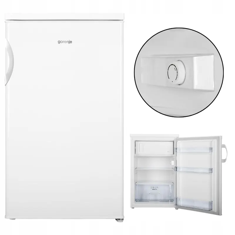 Chladnička Gorenje RB492PW Malá biela Led Priestranná