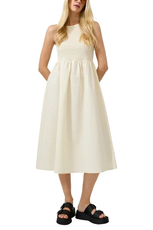 s.Oliver -qs Dresses Yellow Maat: 42 | Maxi Jurken Outlet | Dames | Geel