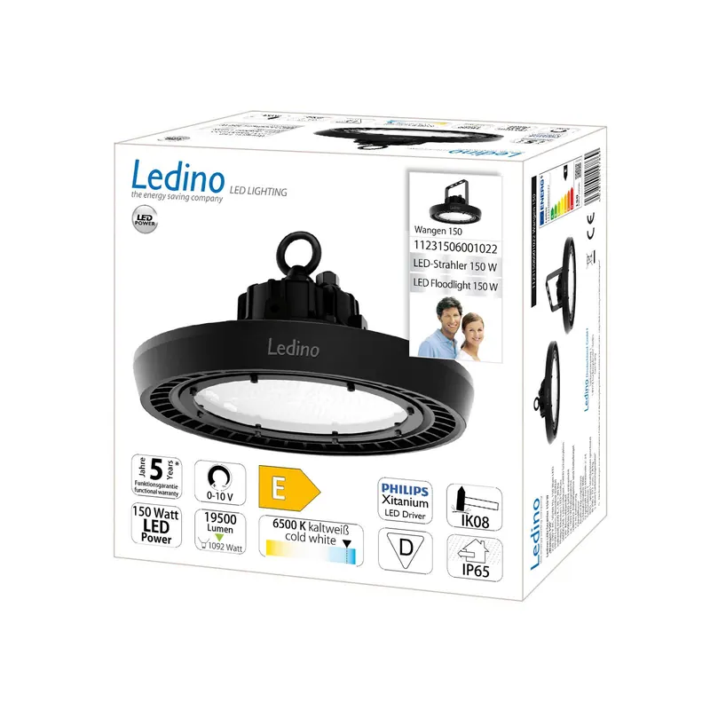 Reflektor LED do hali Wangen Highbay 6 500 K 150 W