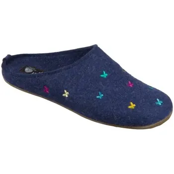 Haflinger  Hausschuhe 21-26 Farfalline jeans 484014-72