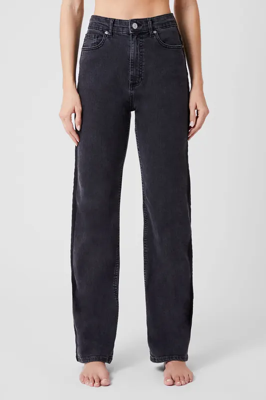 French Connection Toms Denim Mix Wash Jean Vint Blk/just Blk Maat: 6 | Pantalons Outlet | Dames | Zwart