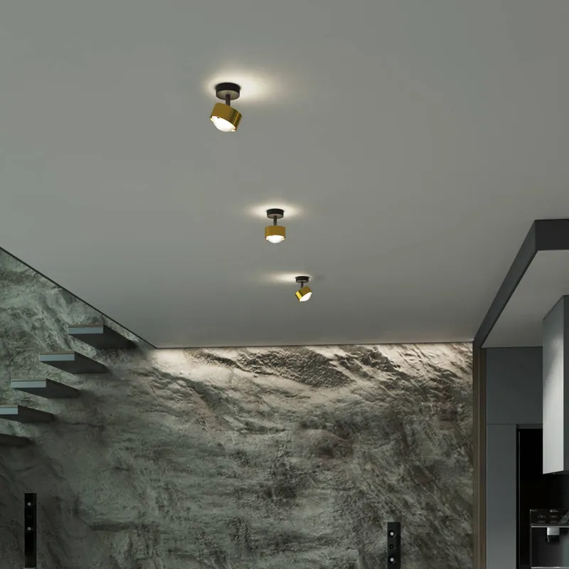Puk! 80 Turn up/downlight matowy złoty/czarny
